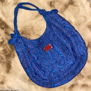 Marc by Marc Jacobs large quilted blue tote